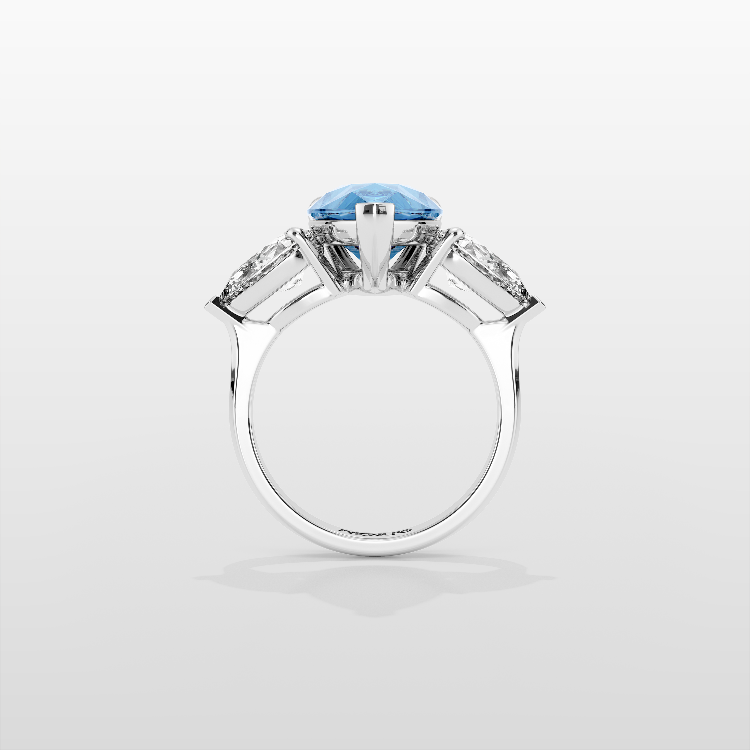 Magnurs Aqua Nova Ring - White Gold