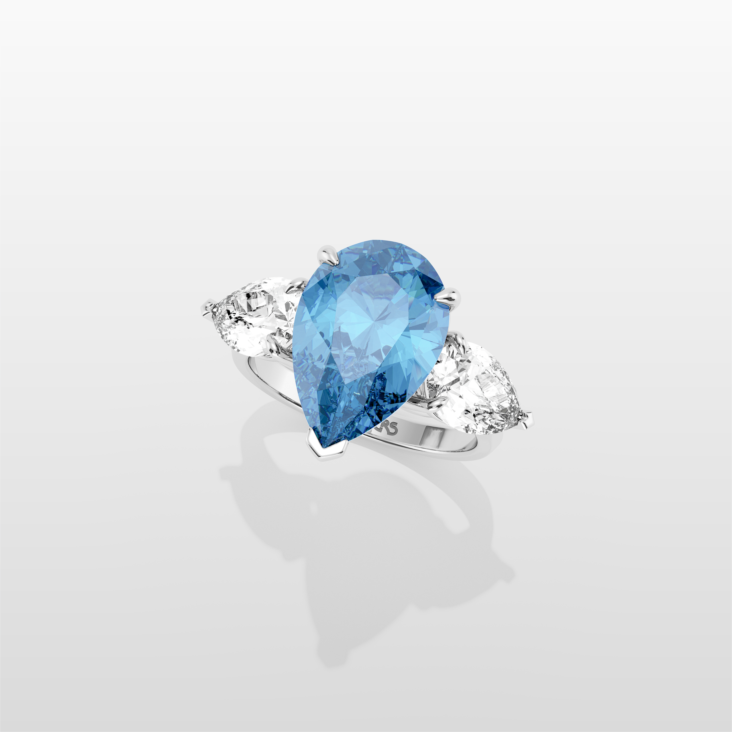Magnurs Aqua Nova Ring - White Gold