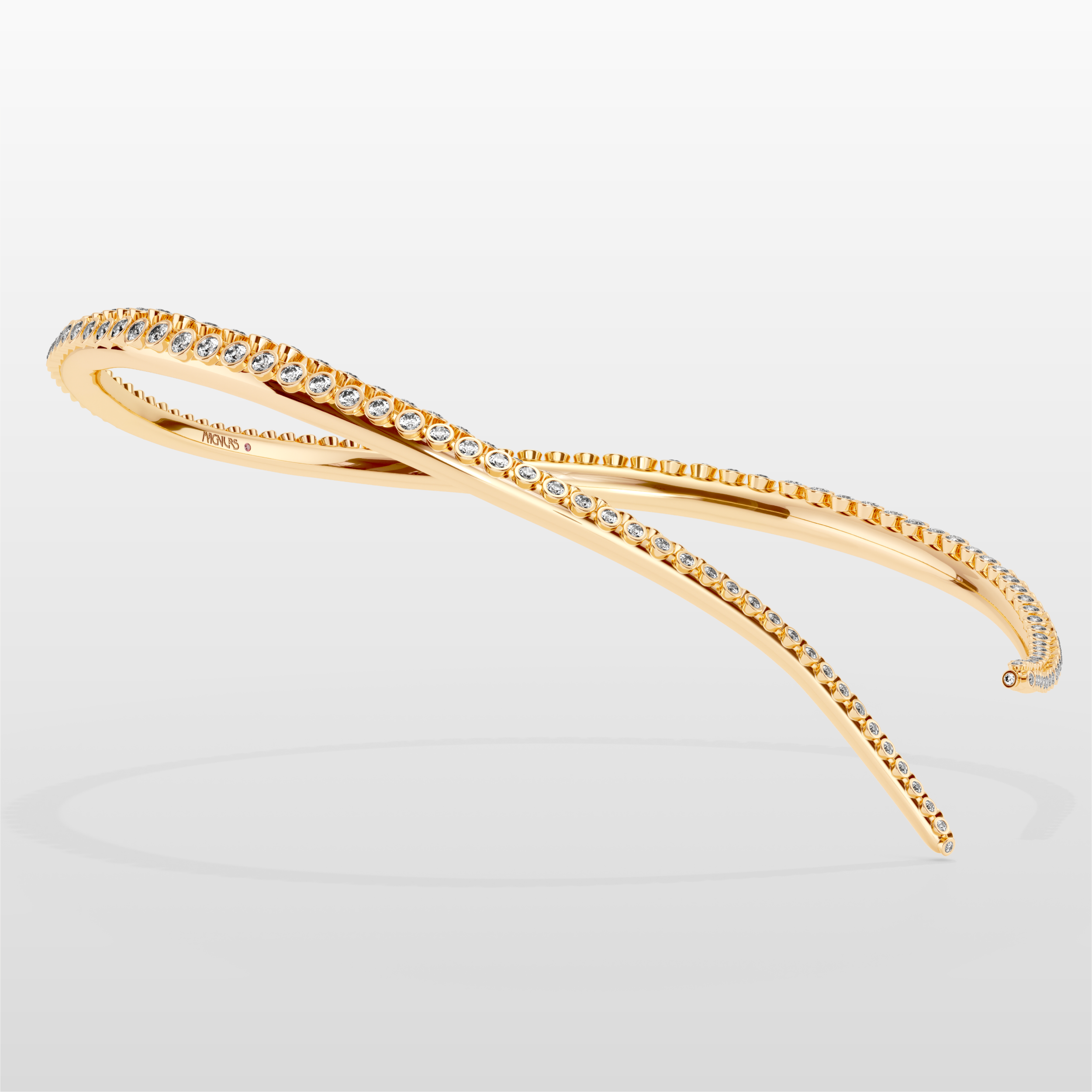Grand Octopus Necklace - Yellow Gold