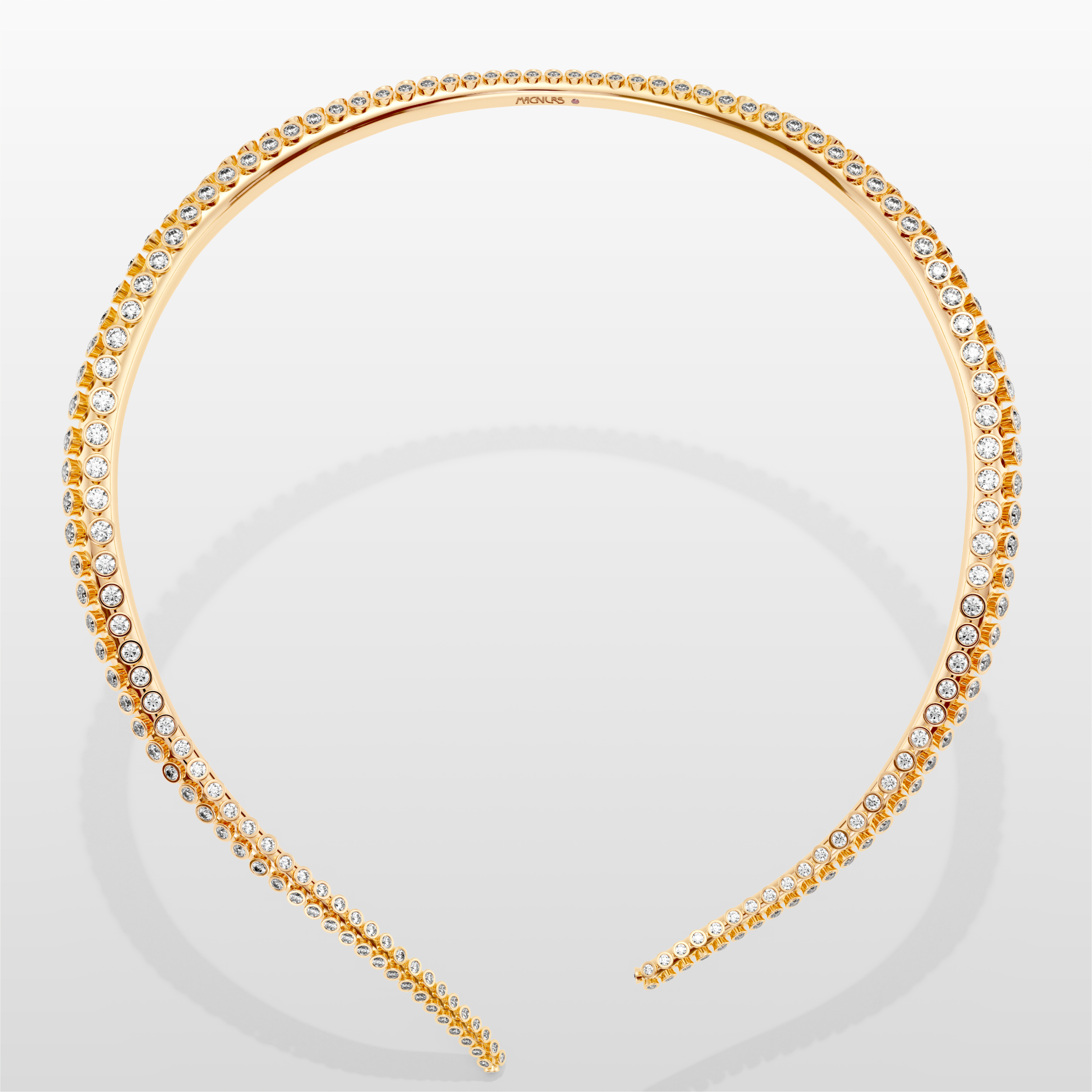 Grand Octopus Necklace - Yellow Gold