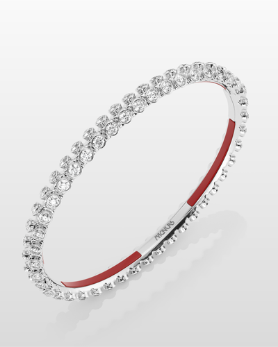 Octopus Eternity Bracelet, Medium Model - White Gold