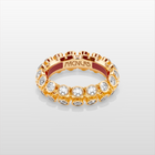 Octopus Eternity Ring, Medium Model - Yellow Gold