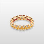 Octopus Eternity Ring, Small Model - Yellow Gold