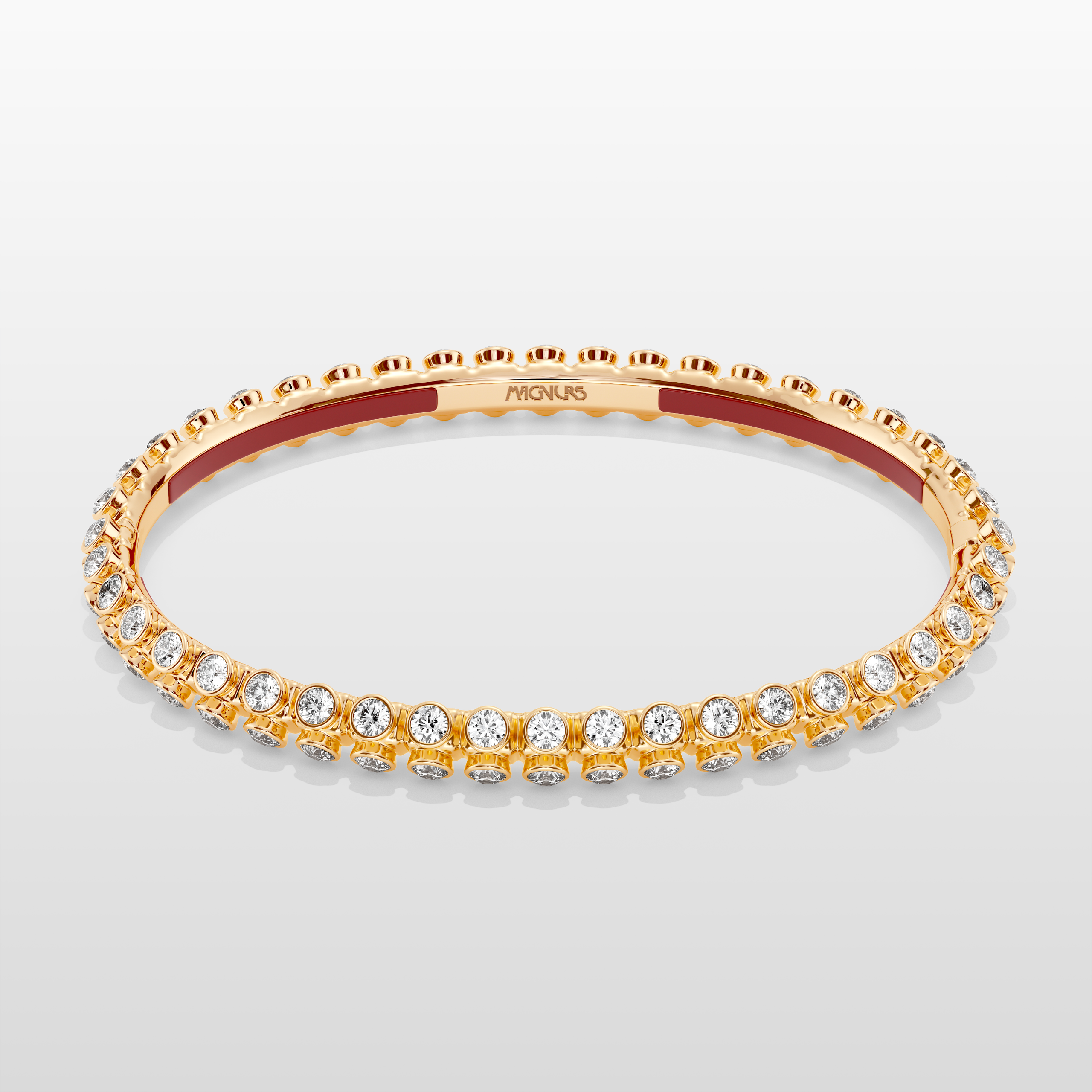 Octopus Eternity Bracelet, Medium Model - Yellow Gold